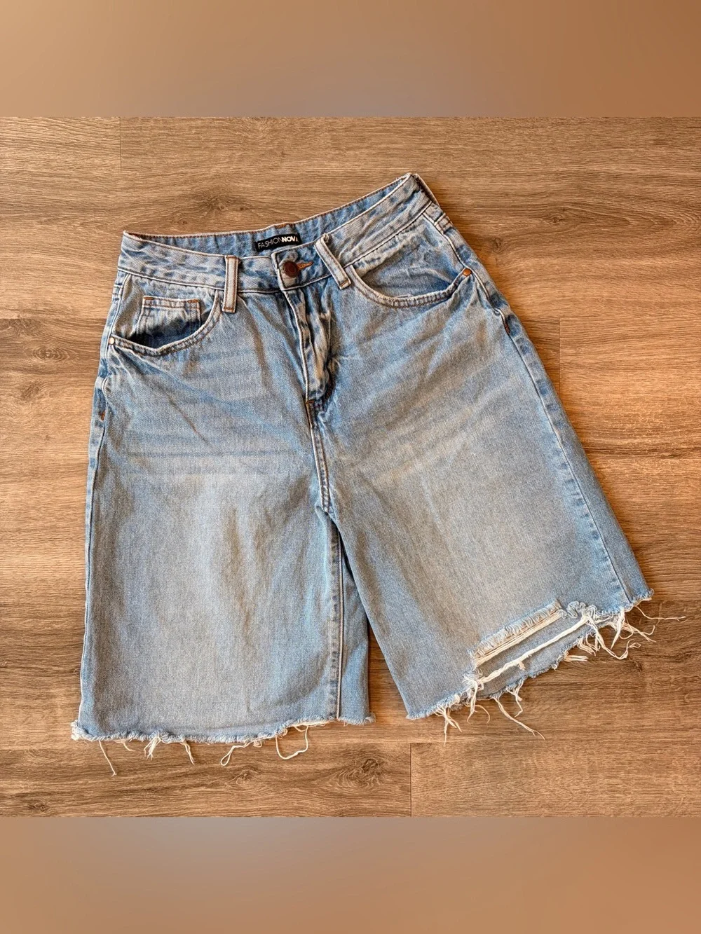 Fashion Nova denim shorts